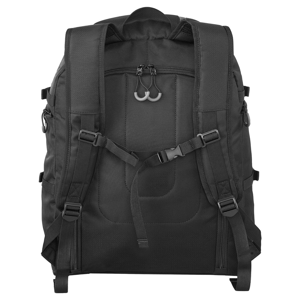 VEVOR Ski Boot Bag Snowboard Boots Travel Backpack 55L Waterproof Oxford Black