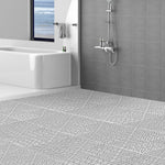 VEVOR Interlocking Drainage Floor Mat 30.5 x 30.5 cm PVC Non-Slip Floor Tiles 12 Pack
