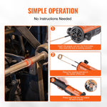 VEVOR Magnetic Induction Heater Kit, 1000w Induction Heater Hand-held, Bolt Induction Heater with 8PCS Induction Coils, 220V Flameless Induction Heater Bolt Remover for Removing Rusty Bolts and Nuts