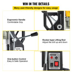 VEVOR Magnetic Drill, 1100W 4 cm Boring Diameter, 2697lbf/12000N Portable Electric Mag Drill Press with 7 Bits, 580 RPM Max Speed Drilling Machine for any Surface and Home Improvement
