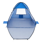 VEVOR Beach Tent Sun Shelter for 2 Person, UPF 50+ Protection, Portable Sun Shade Canopy with Carrying Bag & Sand Pockets, Lightweight and Easy Setup Beach Umbrella for Camping Fishing Outdoor Picnic
