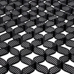 VEVOR Gravel Grid, 4 Inch Depth, 17.06 x 8.86 FT / 5200 x 2700 mm, 1880 LBS Per Sq ft Grass Ground Retainer, Permeable Geo Grids Driveway Stabilization, for Garden, Patio, Walkway, RV Parking Slopes