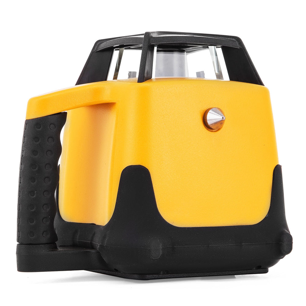 VEVOR Rotary Laser Level Kit Red Beam Digital Self-Leveling Rotary Laser Kit 500M Range with Remote Control Receiver Carrying Case