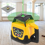 VEVOR Rotary Green Laser Kit 500M+1.65M Aluminum Tripod+5M Laser Level Staff