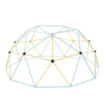 VEVOR Climbing Dome, 305cm Geometric Dome Climber, 453kg Loading Jungle Gym Playground with 2 Basketballs & Octopus Net, Easy-Assembly Outdoor Backyard Climbing Equipment for Kids 3 to 10 Years Old