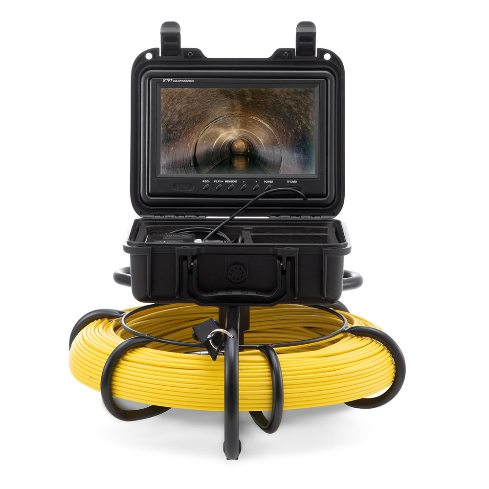 VEVOR Sewer Camera Pipe Inspection Camera 22.9 cm 720p Screen Pipe Camera 91.4m