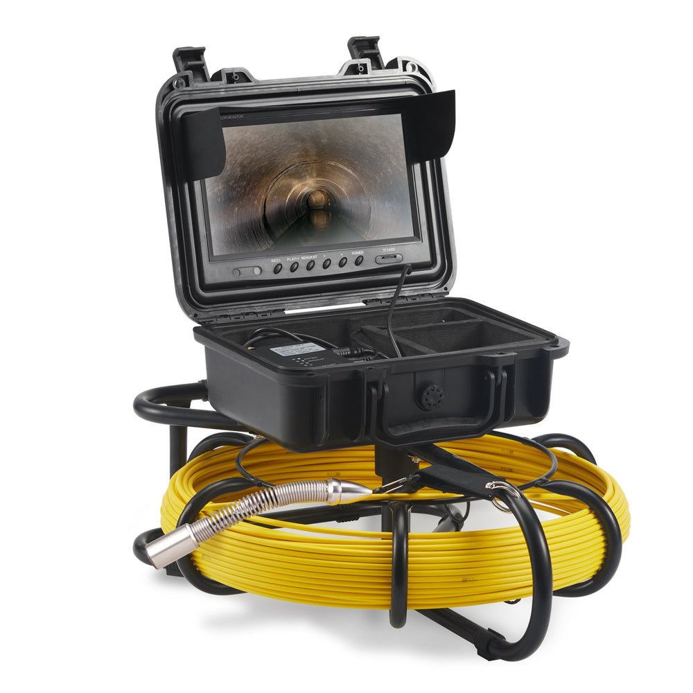 VEVOR Sewer Camera Pipe Inspection Camera 22.9 cm 720p Screen Pipe Camera 70.1m