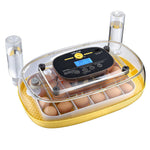 VEVOR 24 Egg Incubator, Automatic Egg Turner with LED Candler, Temperature & Humidity Control, 360° View Clear Window, Auto Water Refill, Poultry Eggs Incubators for Hatching Chicks Ducks Goose Quail