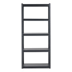 VEVOR Storage Shelves, 2000 lbs, 5 Tier Garage Storage Shelving, 16" D x 32" W x 72" H Adjustable Metal Shelves for Garage Shelves Utility Rack Shelf, Ideal for Kitchen, Warehouse, Basement, Black