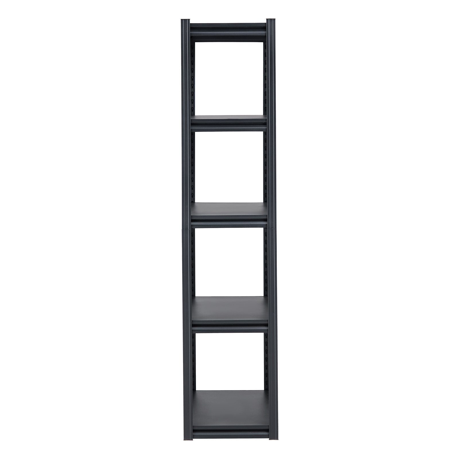 VEVOR Storage Shelves, 2000 lbs, 5 Tier Garage Storage Shelving, 16" D x 32" W x 72" H Adjustable Metal Shelves for Garage Shelves Utility Rack Shelf, Ideal for Kitchen, Warehouse, Basement, Black