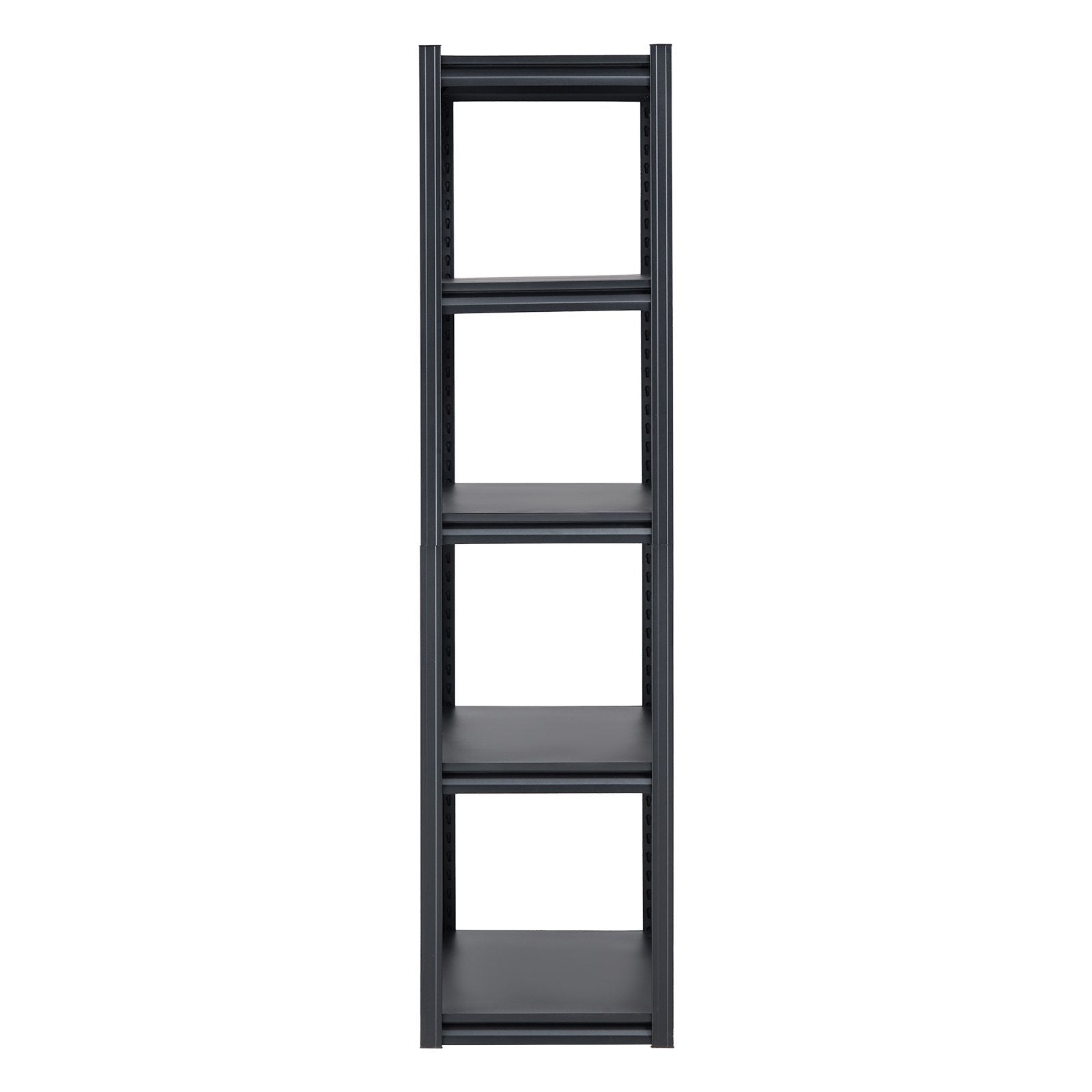 VEVOR Storage Shelves, 2000 lbs, 5 Tier Garage Storage Shelving, 18" D x 32" W x 72" H Adjustable Metal Shelves for Garage Shelves Utility Rack Shelf, Ideal for Kitchen, Warehouse, Basement, Black