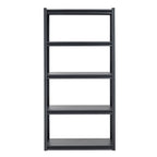 VEVOR Storage Shelves, 2000 lbs, 5 Tier Garage Storage Shelving, 18" D x 36" W x 72" H Adjustable Metal Shelves for Garage Shelves Utility Rack Shelf, Ideal for Kitchen, Warehouse, Basement, Black