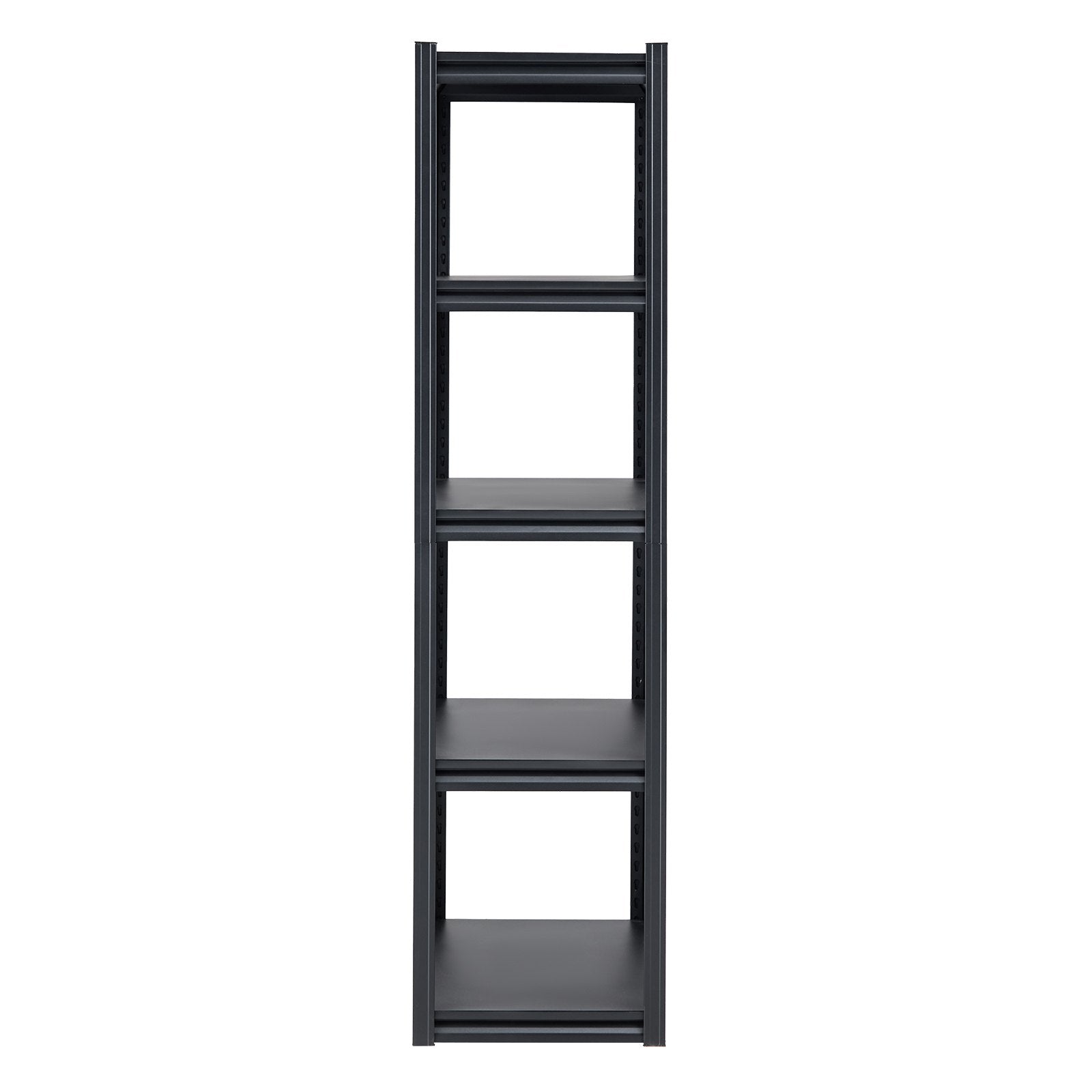 VEVOR Storage Shelves, 2000 lbs, 5 Tier Garage Storage Shelving, 18" D x 36" W x 72" H Adjustable Metal Shelves for Garage Shelves Utility Rack Shelf, Ideal for Kitchen, Warehouse, Basement, Black