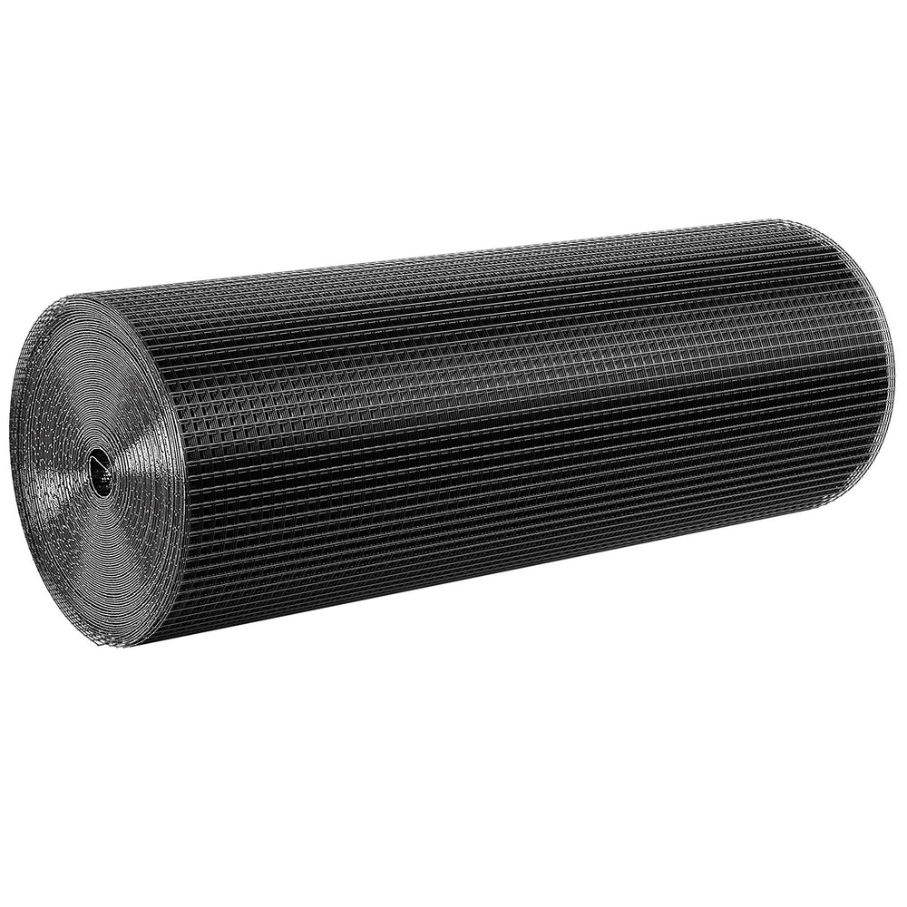 VEVOR Hardware Cloth, 910 x 30480 mm Galvanized Wire Mesh Roll, 19 Gauge Chicken Wire Fence Roll, Vinyl Coating Metal Wire Mesh for Chicken Coop Barrier, Rabbit Snake Fences, Poultry Enclosures