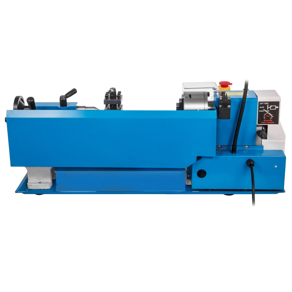 VEVOR Mini Metal Lathe 550W Variable Speed Metal Lathe 50 to 2500Rpm Precision Mini Benchtop Lathe 7x14 Inch for Mini Precision Parts Processing Sample Processing Modeling Works