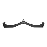 VEVOR LAT Pulldown Attachment, Cable Machine Rowing V-bar Attachment, Tricep Pull Down Bar, Back Strength Training Rubber Coated Handle Grip, Bicep Curl Tricep Lat Pulldown Bar for Home Gym Fitness