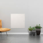 VEVOR Access Panel for Drywall, 64x64 cm Galvanized Steel Access Door, Easy Install Hinged Service Panel with Screwdriver Latch, for Ceiling Plumbing Electrical, 62x62 cm Cutout Size White
