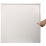 VEVOR Access Panel for Drywall, 64x64 cm Galvanized Steel Access Door, Easy Install Hinged Service Panel with Screwdriver Latch, for Ceiling Plumbing Electrical, 62x62 cm Cutout Size White