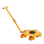 VEVOR Machine Skate, 8800 lbs Machinery Moving Skate, Machinery Mover Skate with 360° Rotation Cap and PU Swivel Rollers, Heavy Duty Industrial Machinery Mover with Handle for Warehouse, Workshop