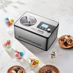 VEVOR 1.9 L Automatic Ice Cream Machine Electric Yogurt Gelato Make Silver