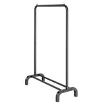 VEVOR Clothes Rack, Heavy Duty Clothing Garment Rack with Hanging Rod and Bottom Storage Area, Clothing Rack for Bedroom Guest Room