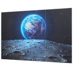 VEVOR 6 Pack Art Acoustic Panels, 70.87 x 47.24 x 0.4 inch Soundproof Wall Tiles, Self Adhesive Decorative Sound Dampening Absorbing Boards for Home, Office, Studio, Gaming Room, Theater, Earth