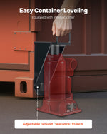 VEVOR Shipping Container Jack Lug with U-Shaped Handle, 1-Pack, Storage Leveler Booster Withstands Sun & Rain, Heavy Duty Container Jack Lug for Shipping Industry, Logistics, Warehouse Management