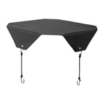 VEVOR Air Conditioner Cover for Outside Units, 910 x 910 mm Central AC Cover for Air Conditioning Unit, Top Universal Mesh Defender Rainproof Easy Install for Outdoor Outside All Seasons, Black