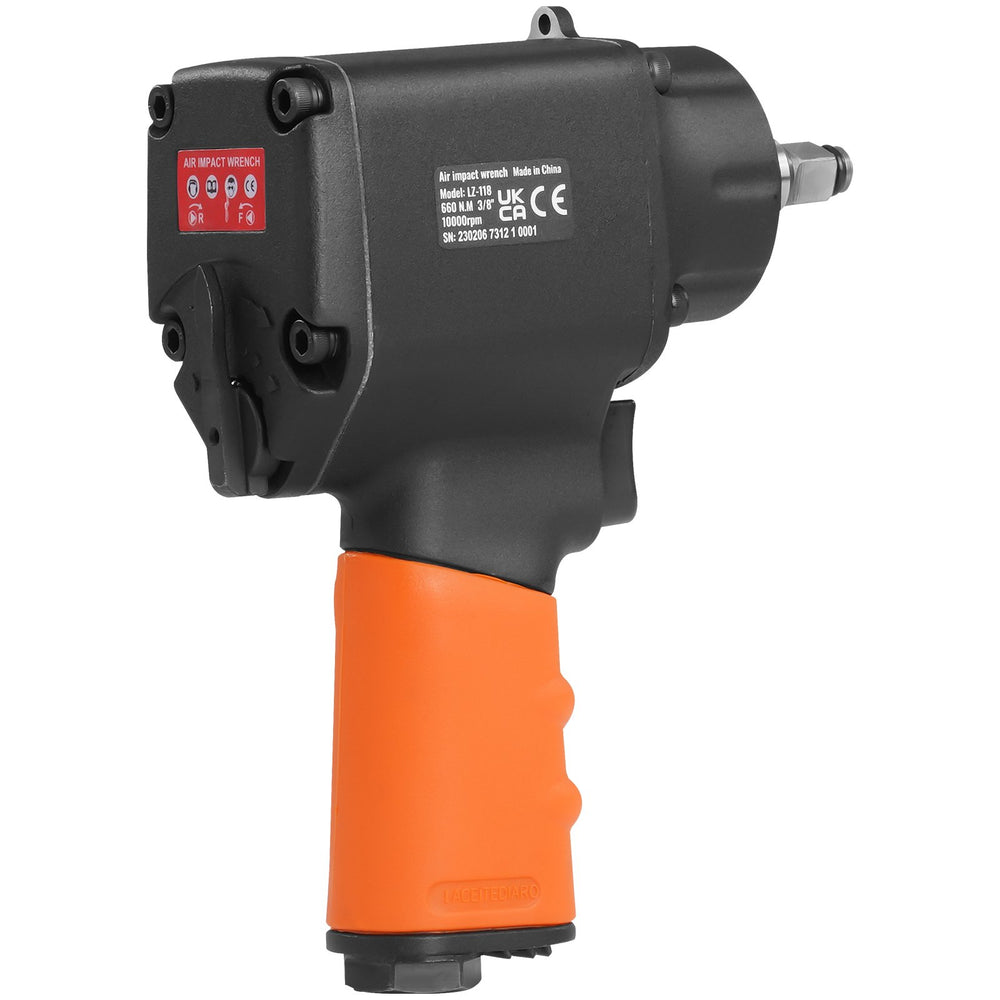 VEVOR Air Impact Wrench 3/8" Square Drive 690ft-lbs Nut-busting Torque 90-120PSI