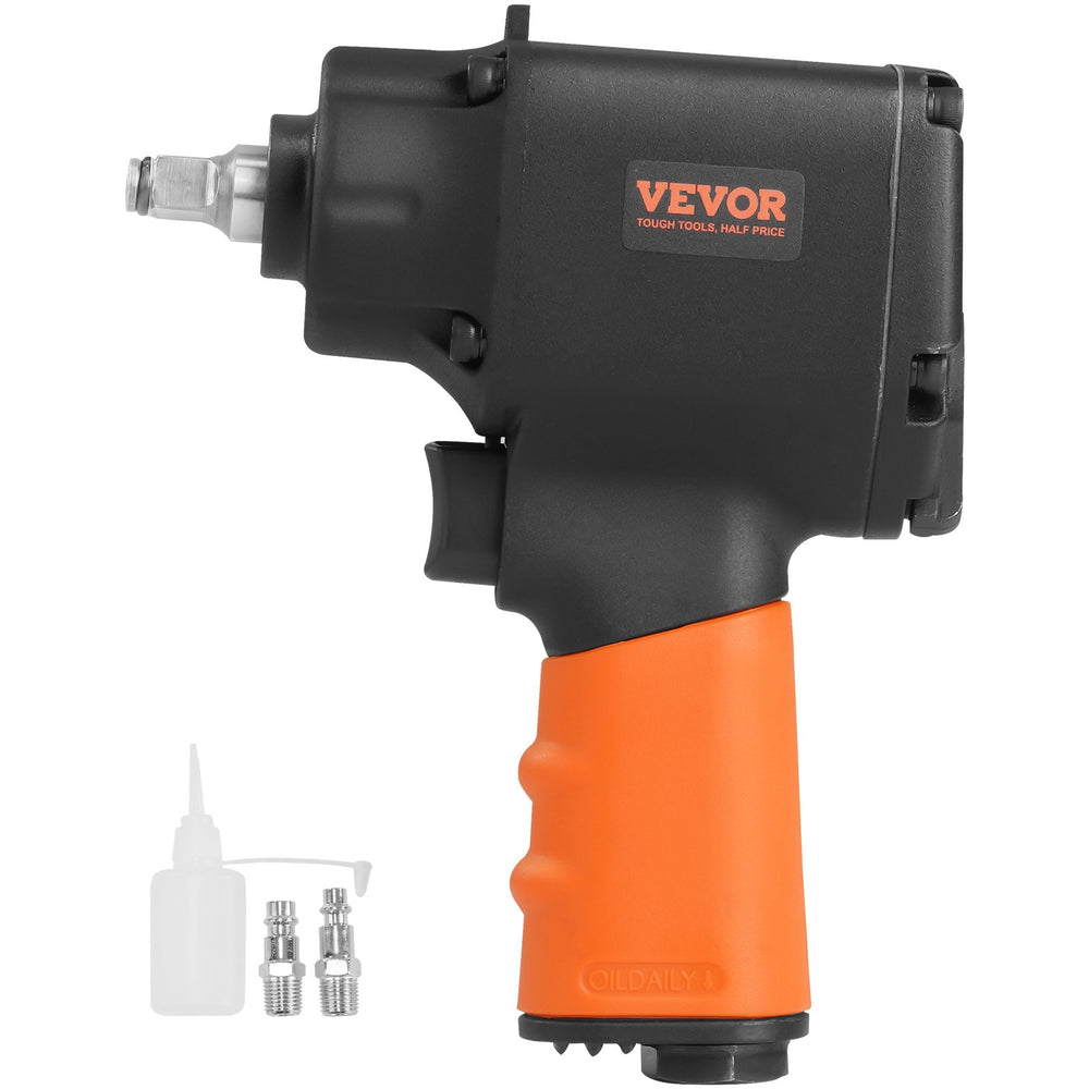 VEVOR Air Impact Wrench 3/8" Square Drive 690ft-lbs Nut-busting Torque 90-120PSI