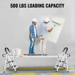 VEVOR Aluminum Work Plank Telescoping 6-9 ft/1.8-2.7 m 500 lb/226.8 kg Capacity Scaffold Plank