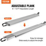 VEVOR Aluminum Work Plank Telescoping 8-13 ft/2.4-4 m 500 lb/226.8 kg Capacity Scaffold Plank