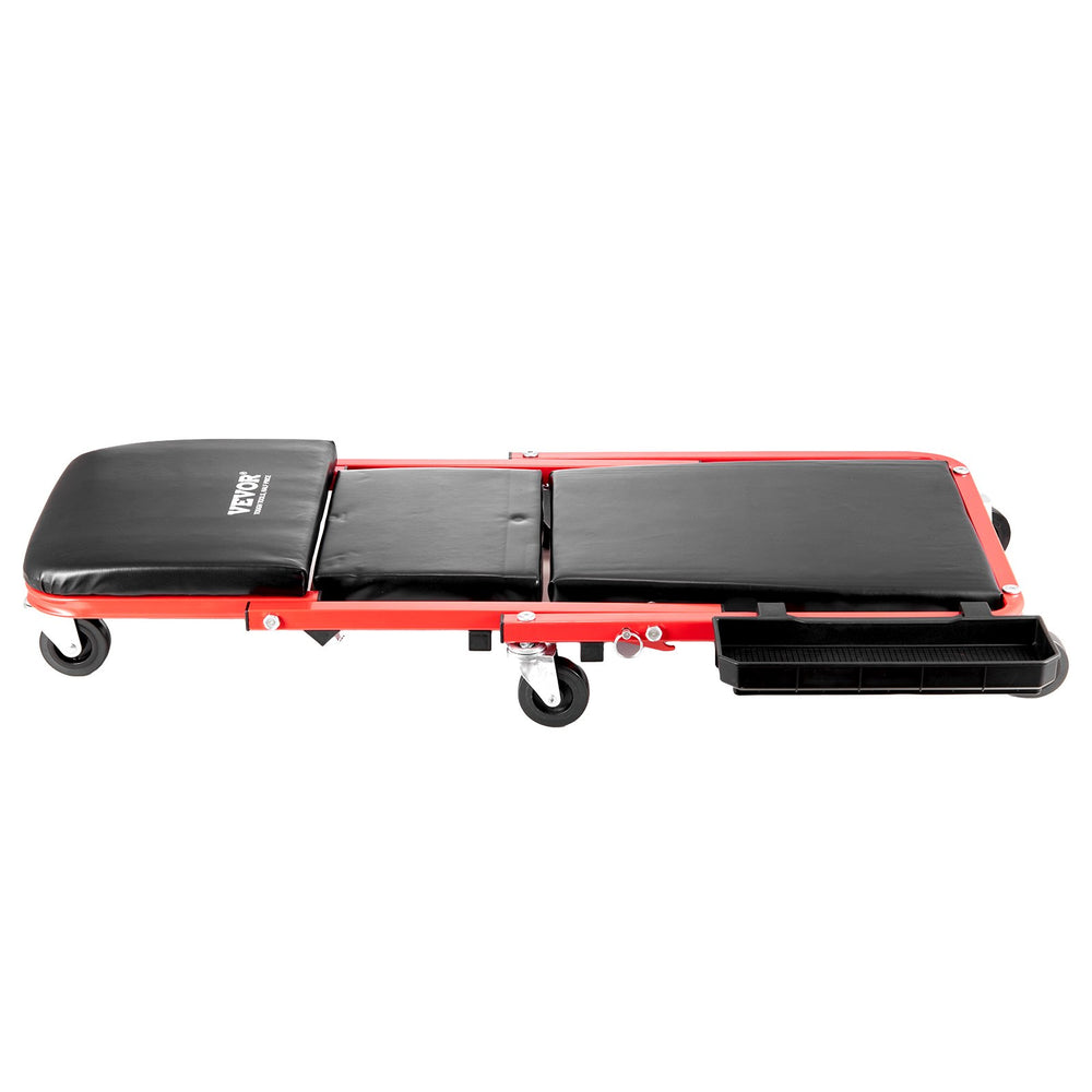 VEVOR 91.4 cm Foldable Z Garage Creeper Mechanic Creeper Stool 136.1 kg Capacity