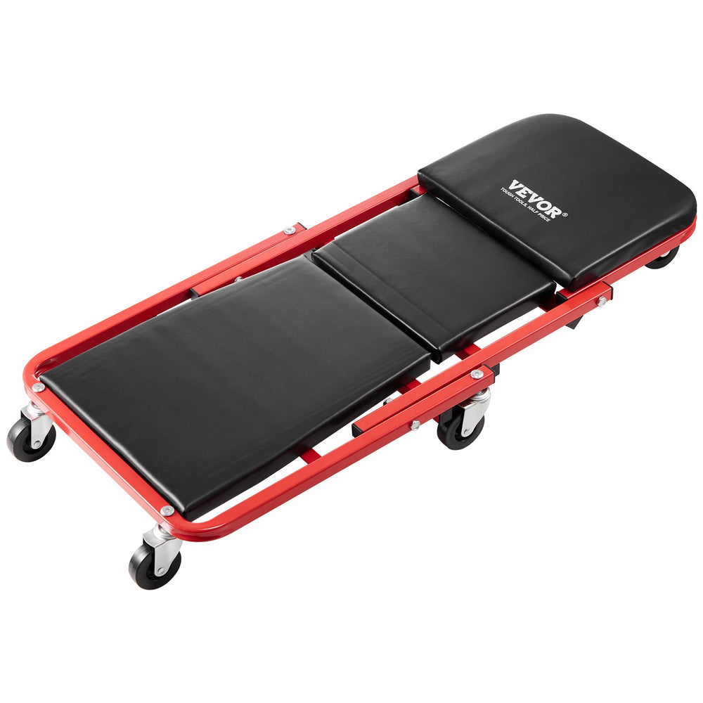 VEVOR 91.4 cm Foldable Z Garage Creeper Mechanic Creeper Stool 136.1 kg Capacity