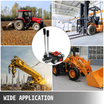 VEVOR Hydraulic Valve 2 Spool Hydraulic Directional Control Valve 11gpm Hydraulic Control Valve Double Acting for Tractors Loaders Tanks