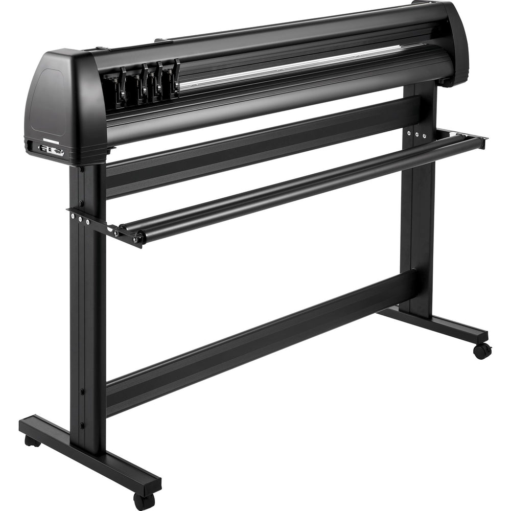 VEVOR Vinyl Cutter Machine, 53" Vinyl Plotter, LCD Display Plotter Cutter, Three Adjustable  Pinch Rollers Sign Cutting Plotter, Vinyl Cutter with SignCut and SignMaster Software for Design and Cut