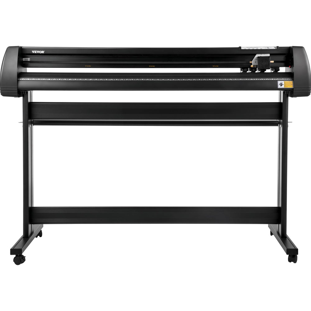 VEVOR Vinyl Cutter Machine, 53" Vinyl Plotter, LCD Display Plotter Cutter, Three Adjustable  Pinch Rollers Sign Cutting Plotter, Vinyl Cutter with SignCut and SignMaster Software for Design and Cut