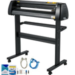 VEVOR Vinyl Cutter Plotter Machine 34” Signmaster Software Sign Making Machine 870mm Paper Feed Vinyl Cutter Plotter with Stand (34” 870mm)