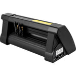 VEVOR Vinyl Cutter, 375mm Vinyl Plotter, LED Screen Plotter Cutter, Semi-Automatical Built-in Optical Eye, Compatible with SignCut Software for Mac and Windows System Desktop Design