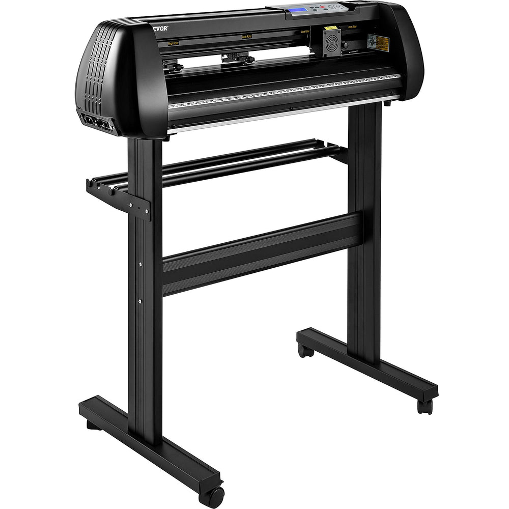 VEVOR Vinyl Cutter Machine, 34inch Cutting Plotter, Offline Cutting Machine Kit Mobile Bluetooth, Precise Roller Shaft High Accuracy Adjustable Speed & Force, DIY SignMaster Software Blade for Windows