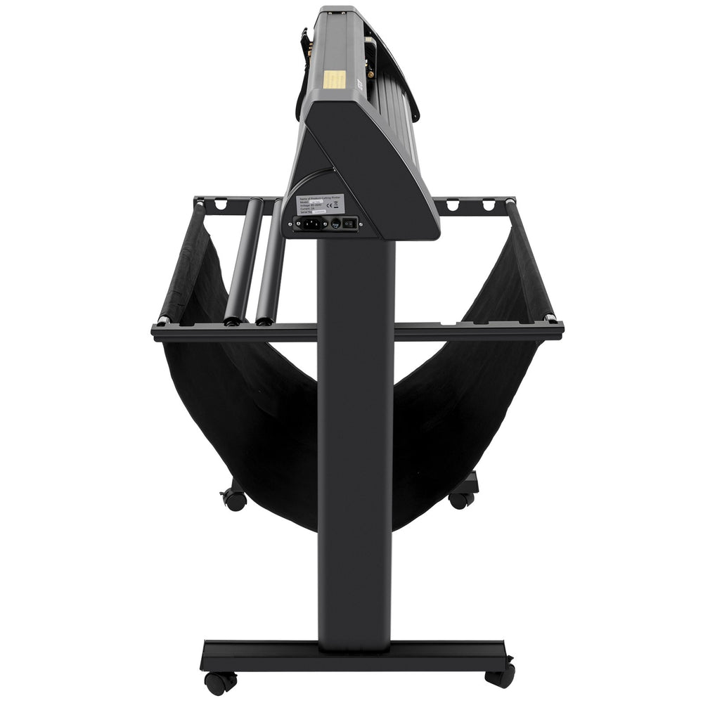 VEVOR Vinyl Cutter, 1350mm Vinyl Plotter, LED Screen Plotter Cutter, Semi-Automatical Built-in Optical Eye, Compatible with SignMaster Software for Windows System with Stand