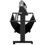 VEVOR Vinyl Cutter, 1350mm Vinyl Plotter, LED Screen Plotter Cutter, Semi-Automatical Built-in Optical Eye, Compatible with SignMaster Software for Windows System with Stand
