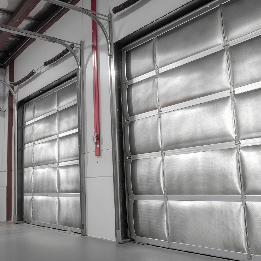 VEVOR Double Reflective Insulation Roll, Perforated Woven Fabric Radiant Barrier, 0.15mm 38.1 m x 1.22 m, Double-Sided Aluminum Foil Heat Reflective Shield, Thermal Insulation Roll for Window RV Roof