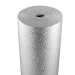VEVOR Double Reflective Insulation Roll, Foam Core Radiant Barrier, 3.2 mm 48 in x 50 ft, Double-Sided Aluminum Foil EPE Foam Heat Reflective Shield, Thermal Insulation Roll for Window RV Roof