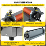VEVOR 25.5" 650MM Manual Cold Roll Laminator Vinyl Photo Film Mounting Laminating Machine Cold Roll Laminating Machine