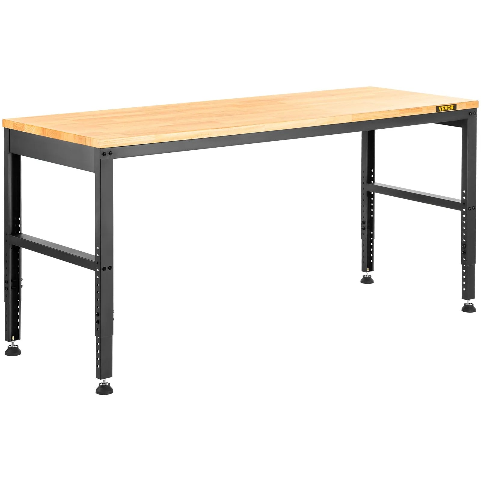 VEVOR Adjustable Height Workbench 121.9 cm L x 50.8 cm W Work Bench Table with Power Outlet