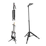 VEVOR Tripod Guitar Stand Floor-Standing Foldable 900-1200 mm (35.4-47.2 in) Adjustable Height