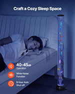 VEVOR Bubble Tube Lamp 16 Color 120 cm Sensory Aquarium Lamp for Relief Calming