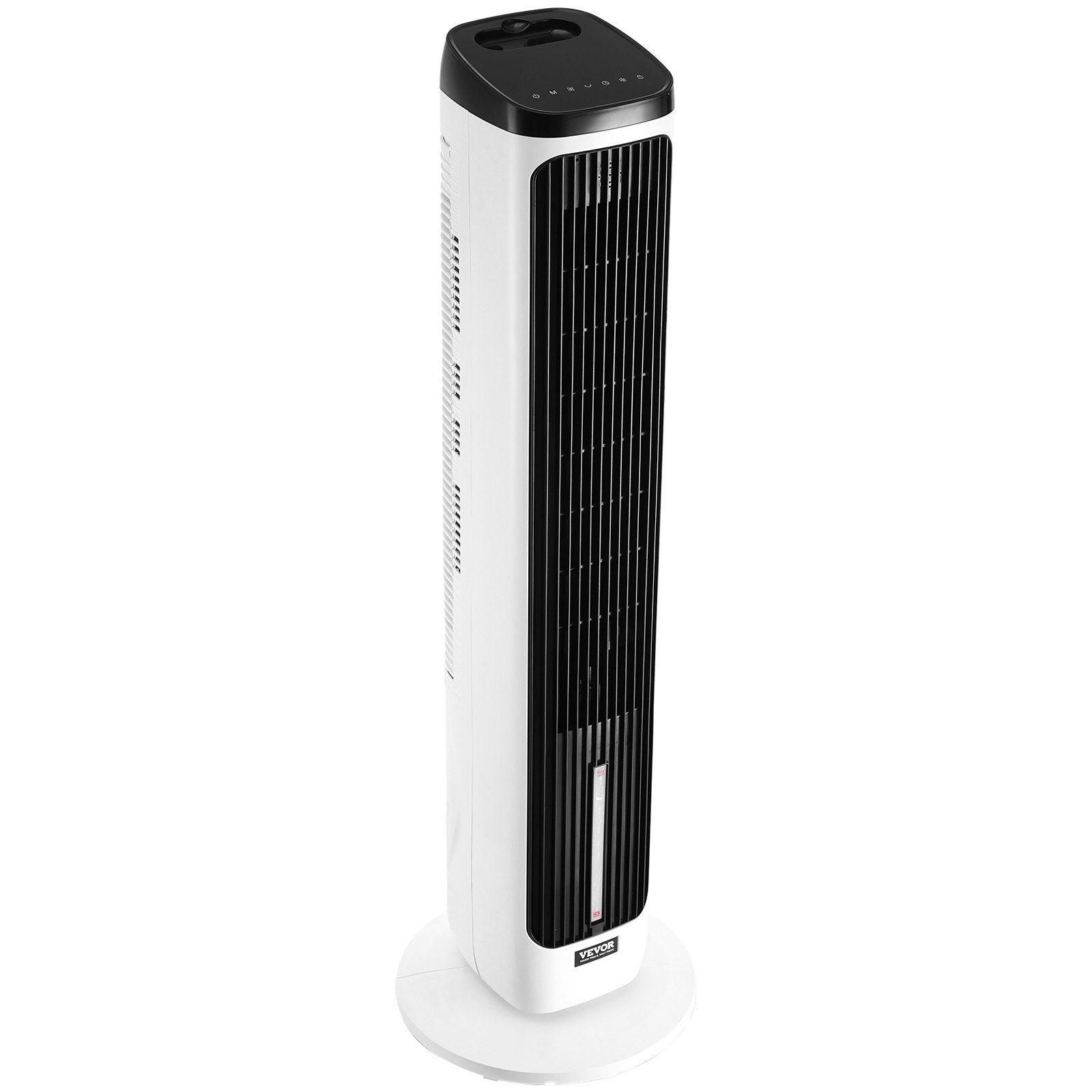 VEVOR Tower Fan, 23.3ft/s Velocity Quiet Floor Fan, 70° Oscillating Fans for Indoors with 9 Speeds, 4 Modes, 24H Timer, Portable Standing Bladeless Fan with Remote Control for Bedroom, Office, Home