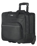 VEVOR Rolling Laptop Bag 15.6 Inch(39.6cm) Wheeled Computer Bag for Women & Men Black